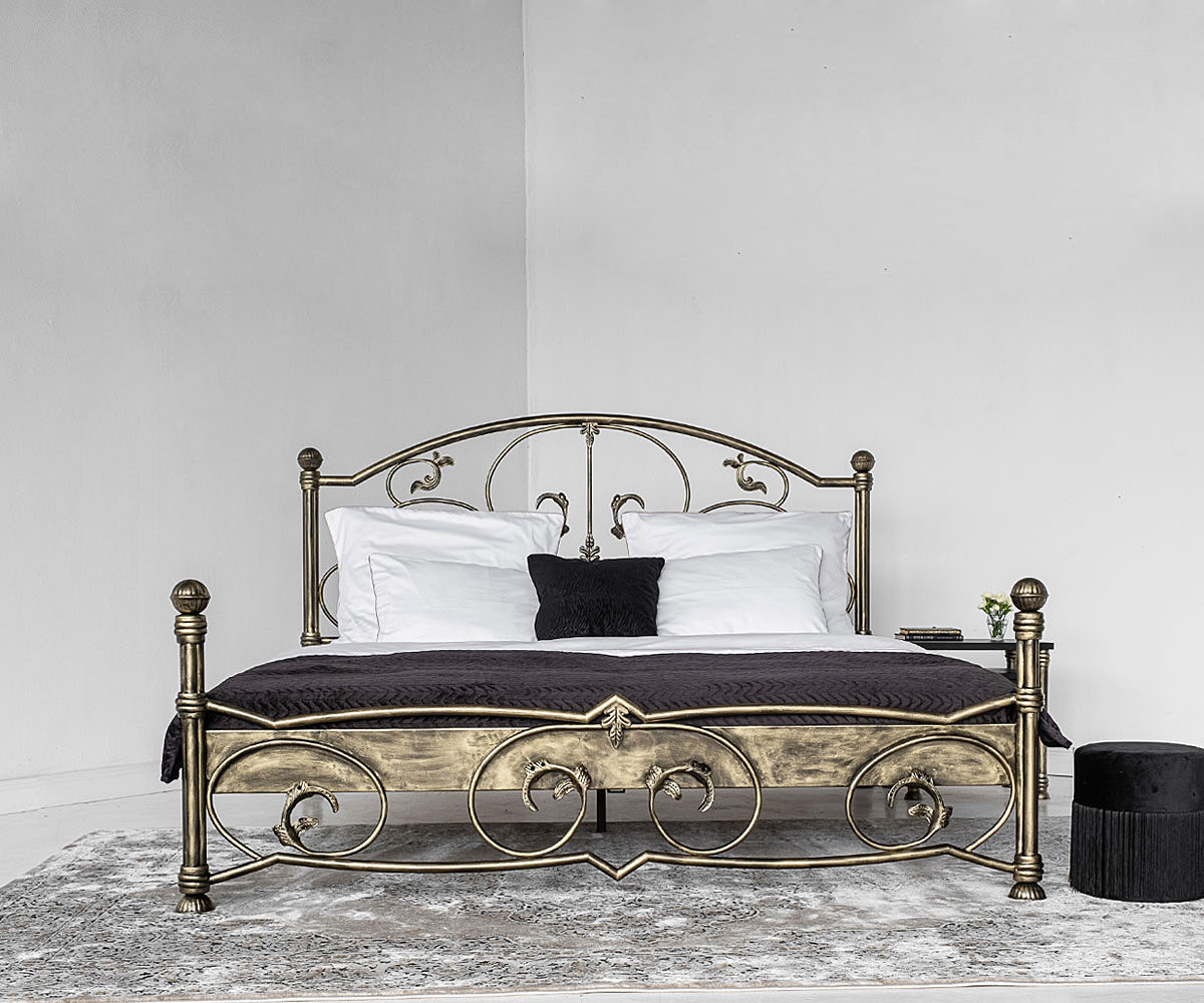 SALOMON Metal bed 160x200 cm