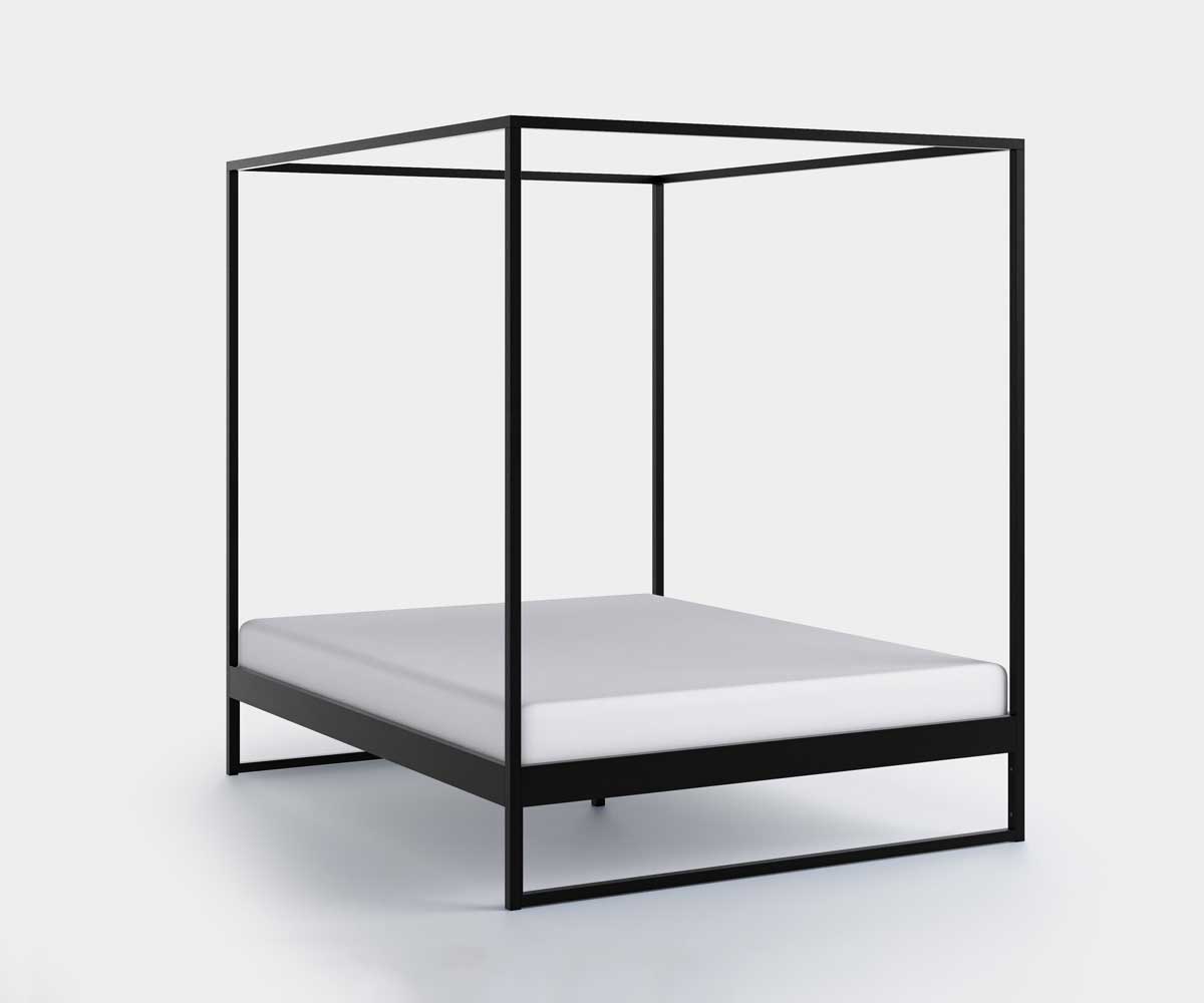 TERRA Four-poster bed 180x200