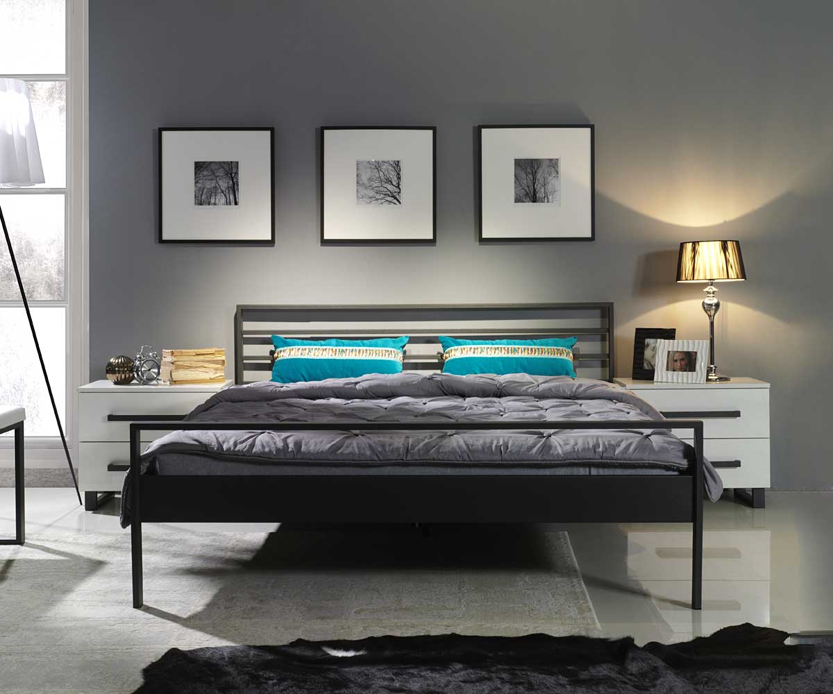 TUISTO Metal bed 140x200 cm