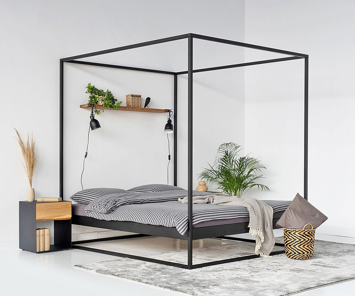 SIDERA Four-poster bed 180x200 cm